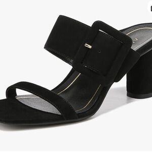 Vionic Brookell Black Suede Mules Comfortable Stylish Footwear 10M